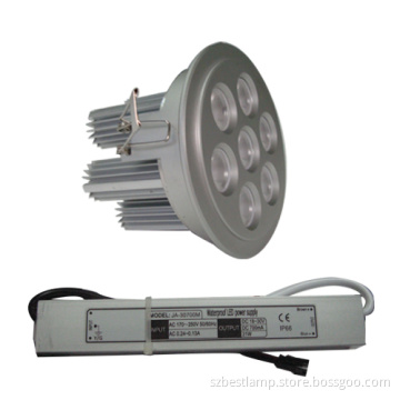 LED Ceiling Light (7x3watts, 120degrees beam angle)